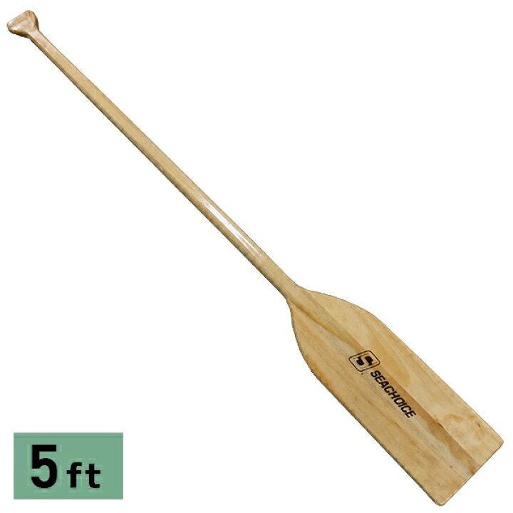 楽天市場】木製パドル 木製オール 5ft (約 150cm) ウッドパドル 