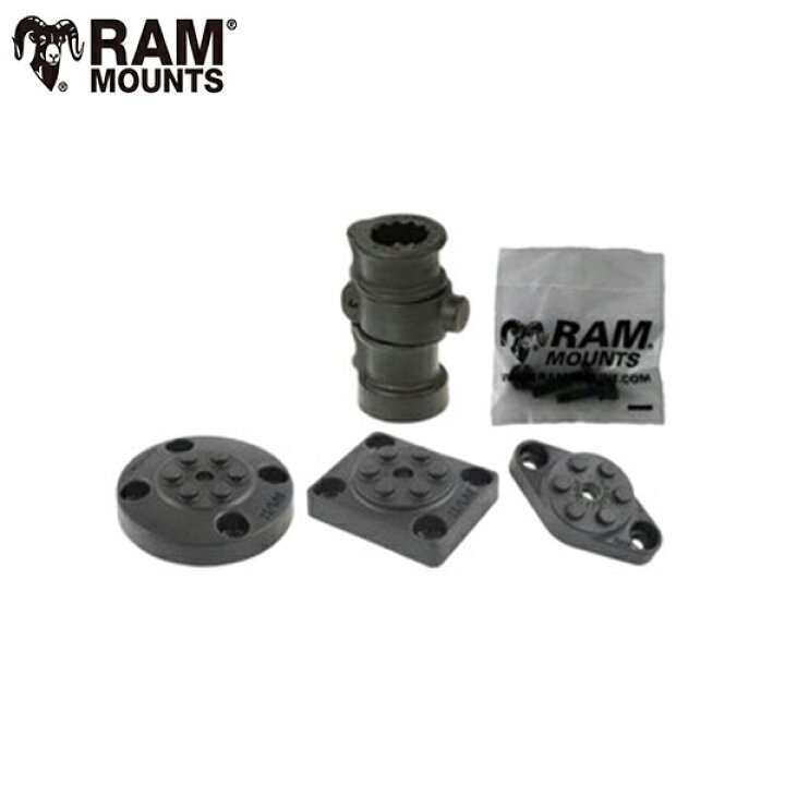 楽天市場】【即納】 ラムマウント 直接仕入 RAP-387BU スプライン 