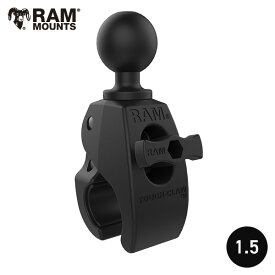【即納】ラムマウント 直接仕入 RAP-404U 1.5インチボール タフクロー (M) ミディアム バイク スマホホルダー クリップ RAMマウント 604002 RAM MOUNTS スマート農業 スチール棚 アグリテック ハンドルクランプ 農機 販売店 代理店