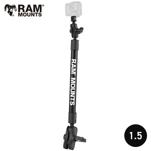 y[z }Eg ڎd RAP-201-B-12-A-GOP1 GoPro}Eg 1.5C`{[ 533mm ^t|[ JbN A[ |[ ANVJ}Eg RAM}Eg 620252 RAM MOUNTS S[v