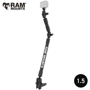 �y���[ �������i�ɒ��풆�I�z �����}�E���g GoPro�}�E���g �^�t�|�[���Z�b�g �S��76.2cm 1.5�C���`�{�[�� �J���b�N �����A�[�� �A�N�V�����J�����}�E���g �~�� RAM�}�E���g �S�[�v�� RAM MOUNTS ��