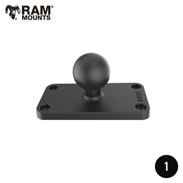 【即納 お得価格に挑戦中！】  ラムマウント 1インチボール 1.5×3インチ ベース バイク スマートモニター ドラレコ バイクナビ 測量 物流倉庫 魚探マウント RAMマウント RAM MOUNTS 正規代理店 RAM-B-202U-153