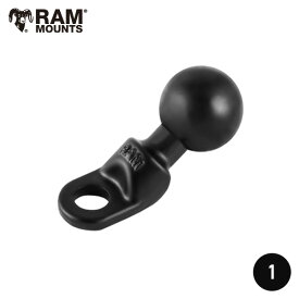 【即納】 ラムマウント 直接仕入 RAM-B-272U 1インチボール バイク ミラー 径9mm穴 ハンドル 8mmミラー 共締め ネジ止め RAMマウント 881231 RAM MOUNTS 取扱店 販売店 GoPro カメラステー ミラーマウント アクセサリー