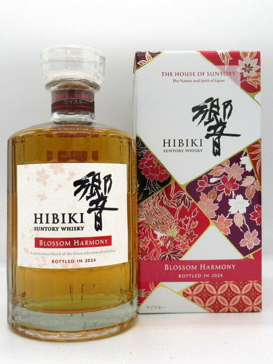 楽天市場】サントリー 響 ブロッサムハーモニー 2024 43% 700ml（化粧 
