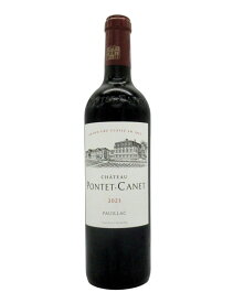 【6品以上5％OFFクーポン】【P1倍】シャトー・ポンテ・カネ　[2023]　750ml【WA97、JS97-99、VINOUS94-97】【フランス】【ボルドー】【ポイヤック】【第5級格付】【赤ワイン】（Chateau Pontet Canet）