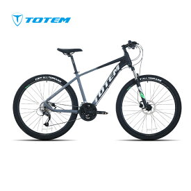 Totem自転車 3600 マウンテンバイク 27.5インチ シマノ製27段変速 shimano 自転車 軽量アルミニウム合金6061 T6 サスペンション 山道 荒野 山岳地帯 高速走行 急坂登降 段差越え 耐衝撃性 走行性能 シティサイクル 舗装路 通勤 通学 街乗り 買い物 送料無料 TOTEM