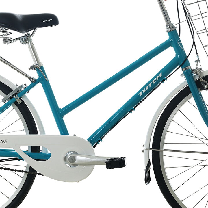 楽天市場】Totem自転車 KLL シティサイクル 24インチ ママチャリ 前 