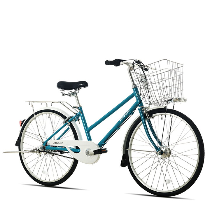 楽天市場】Totem自転車 KLL シティサイクル 24インチ ママチャリ 前 