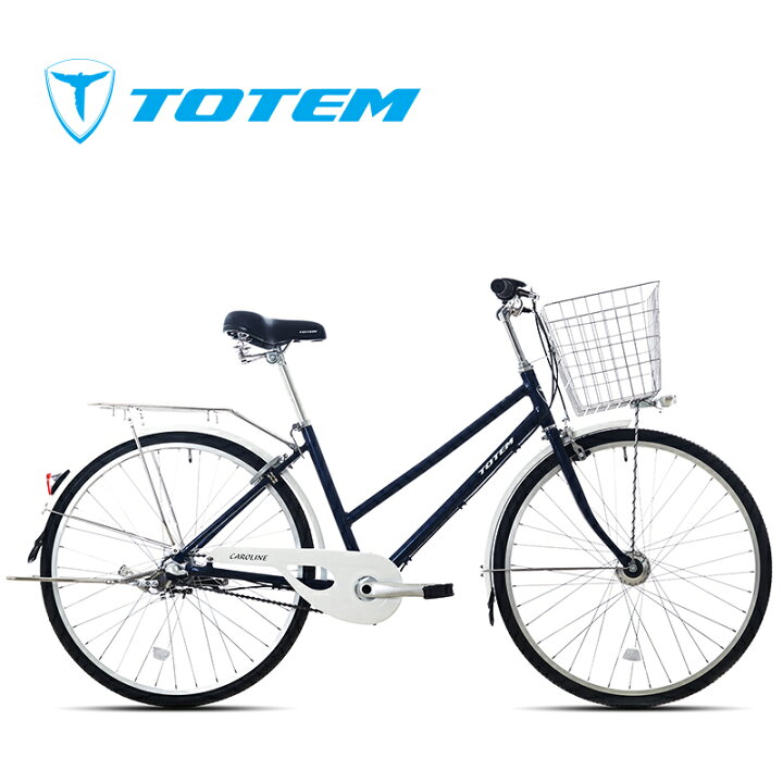 楽天市場】Totem自転車 KLL シティサイクル 26インチ ママチャリ 前 