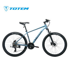 Totem トーテム TM100MAX オールラウンド型マウンテンバイク｜油圧ディスクブレーキ＆シマノ Shimano24段変速｜前後サスペンション＆ロックアウト機能付き｜高性能アルミフレーム 通勤・通学・ライトトレイル対応 24/26/27.5インチ選択可