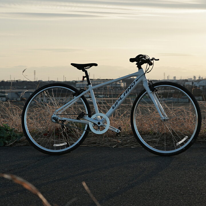 楽天市場】Upland フラットバー ロードバイク fitness 700C シマノ製 