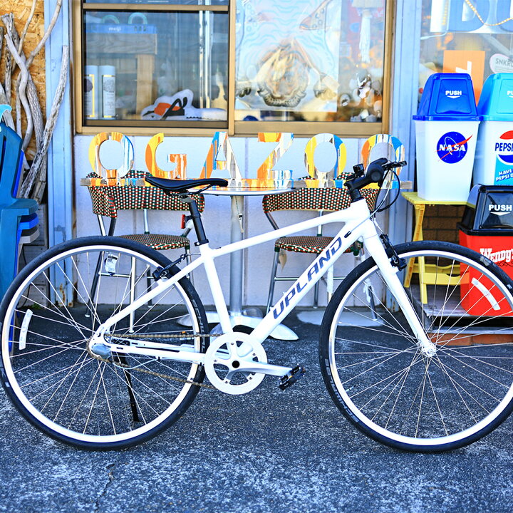 楽天市場】Upland フラットバー ロードバイク fitness 700C シマノ製 