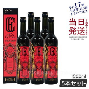 【5本セット】ファスティング 酵素 ドリンク エステプロラボ ザ グランエンザイム 500ml美容 ボディメイク 無添加 発酵食品 日本製 正規品 ファスティング酵素ドリンク 無添加 賞味期限2027年1
