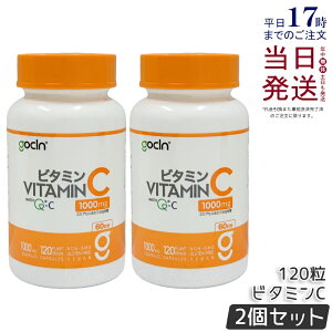 �y2�Z�b�g�zGoCLN �S�[�N���[�� �r�^�~��C 100�� 1000mg 120�� 120�J�v�Z�� 60�� �����x Quali C 100% Vitamin C �T�v�������g ���Y�� �T�v�������g ���N�H�i ���N�Ǘ� �@�\���\���H�i �T�v�� �T�v������