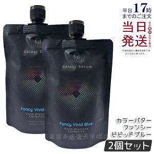 �y2�Z�b�g�zKYOGOKU �J���[�Z���� �J���[�o�^�[ �J���[�g���[�g�����g �t�@���V�[�r�r�b�h�u���[ 200g�g���[�g�����g �ێ� �_���[�W�P�A �J���[�� �w�A�J���[ �J���[�o�^�[ �����F ���{�� ��