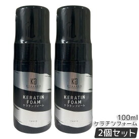 KYOGOKU ケラチンフォーム 100ml 原液100% 洗い流さない ヘアトリートメント 導入美容液フォームトリートメント 泡 ダメージケア 補修 保護 強化 ツヤ インバス 保湿 艶 ヘアケア タンパク質 美容室専売品 KG 京極 国内正規品 送料無料
