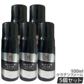 KYOGOKU ケラチンフォーム 100ml 原液100% 洗い流さない ヘアトリートメント 導入美容液フォームトリートメント 泡 ダメージケア 補修 保護 強化 ツヤ インバス 保湿 艶 ヘアケア タンパク質 美容室専売品 KG 京極 国内正規品 送料無料