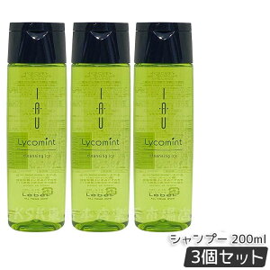 x CIR~g NWO icy 200ml x Vv[ { Lebel IAU LYCOMINT CLEANSING ICY Tꔄi wAPA VR[t[Vv[ Ki 