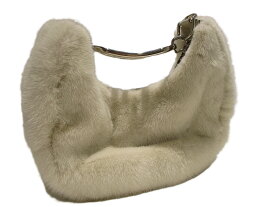【中古】FENDI フェンディ ホーボー ミンクファー 8BR798 レディースバッグ 希少モデル