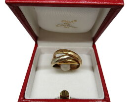 【中古】Cartier　トリニティ 3連リング 12号　7.9g【送料無料】【レディース】【アクセサリー】