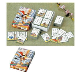 百人一首 かるた 小倉百人一首 （ 1個 ）{子供会 イベント 景品 カードゲーム かるた ゲーム 大会 孫 昔の遊び 子供 お正月 年末 年始 みんなで遊べる 知育 カード }