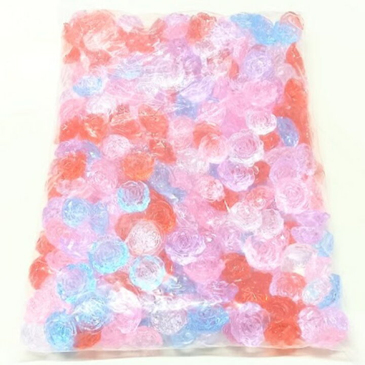 楽天市場】アクリルアイス 宝石すくい バラピンク系ミックス （ 1kg 