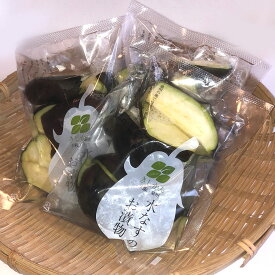 最高級泉州産水なすお手軽セット！特選水なす（カット液漬×3）化粧箱入☆水ナスカット液漬け【水茄子】【漬物】