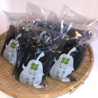 最高級泉州産水なすお手軽セット！特選水なす（アップル漬×5）化粧箱入☆水ナス姿液漬【水茄子】【漬物】