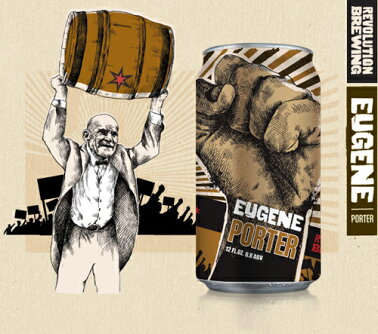 楽天市場 ユージンポーター 缶 355ml 1本 バラ Eugene Porter Revolution Brewing レボリューションブルーイング 地ビール クラフトビール 輸入ビール アメリカビール 海外ビール 新潟地酒 岸本商店 楽天市場店