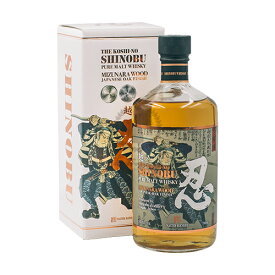 越ノ忍　ピュアモルトウイスキー　700ml（化粧箱入り）【忍蒸留所】【新潟麦酒】【クラフトウイスキー】【WHISKY】