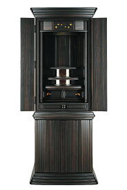 仏壇 和モダン 国産 日本製 プレミアムセレクション【風皇】本黒丹 18号 ※設置も無料「家財おまかせ便」で楽々。