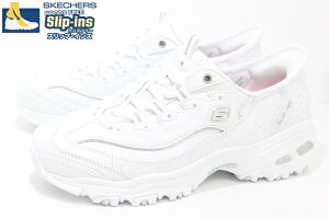XPb`[Y Xbv CY fB[X Xj[J[ Slip-ins SKECHERS D'LITES NEW SCENE 150031 WSL WHITE/SILVER
