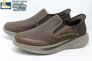 XPb`[Y Xbv CY Y Xj[J[ Slip-ins SKECHERS SLADE COOPER 205237 CDB DARK BROWN