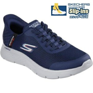 ���L �X�P�b�`���[�Y �X���b�v�C���Y �����Y �X�j�[�J�[ �n���Y�t���[�V���[�Y Slip-ins SKECHERS GO WALK FLEX HANDS UP 216324WW NVY