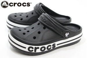 �N���b�N�X �L�b�Y �N���b�O�T���_�� crocs bayaband clog k 207019 001 BLACK