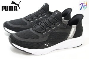 v[} C[YC nYt[V[Y Y fB[X L Xj[J[ PUMA SOFTRIDE FLEX LACE EASE IN WD 309901 01 BLACK