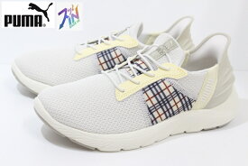 プーマ イーズイン ハンズフリーシューズ レディース スニーカー PUMA SOFTRIDE REMI EASE IN CHECKER 311077 01 vapor gray