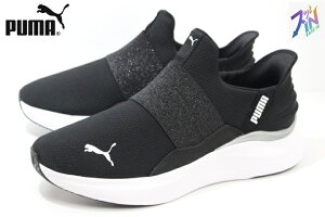 v[} C[YC nYt[V[Y fB[X Xj[J[ PUMA SOFTRIDE HARMONY EASE IN GL W 311999 01 BLACK/WHITE
