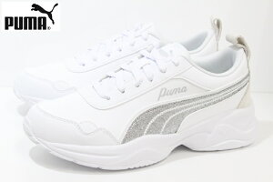 v[} fB[X  Xj[J[ PUMA Cilia Mode Glitter 405082 01 puma white-puma silver