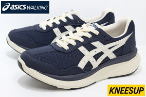 AVbNX j[YAbv Ђɂ₳ L fB[X EH[LOV[Y 3E asics walking KNEESUP W019 1242A019 400 NAVY BLUE/BEIGE