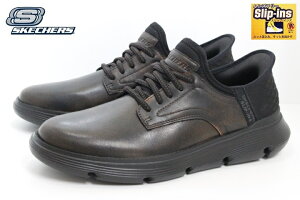 �X�P�b�`���[�Y �X���b�v�C���Y �{�v �����Y �X�j�[�J�[ Slip-ins SKECHERS GARZA GERVIN 205046 DKBR Dark Brown