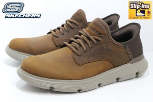 �X�P�b�`���[�Y �X���b�v�C���Y �{�v �����Y �X�j�[�J�[ Slip-ins SKECHERS GARZA GERVIN 205046 CDB DARK BROWN