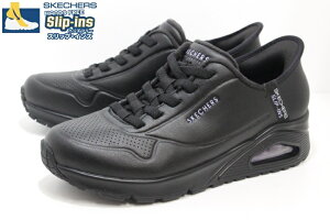 �X�P�b�`���[�Y �X���b�v�C���Y ���f�B�[�X �X�j�[�J�[ Slip-ins SKECHERS UNO EASY AIR 177112 BBK BLACK