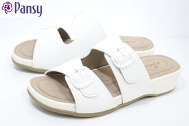 パンジー レディース コンフォートサンダル pansy 5972 WHITE