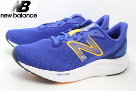 ニューバランス ランニングシューズ メンズ スニーカー 2E NB new balance Fresh Foam Arishi v4 MARIS CM4 BLUE/YELLOW