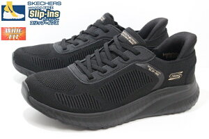 ���L �X�P�b�`���[�Y �X���b�v�C���Y ���f�B�[�X �X�j�[�J�[ �n���Y�t���[�V���[�Y Slip-ins SKECHERS BOBS SQUAD CHAOS CURRENT MUSE 117497W BBK