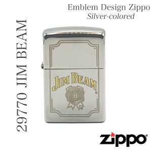 ZIPPO ジッポ 29770 JIM BEAM 希少価値　ZIPPO　ジッポ　オイルライター　ギフト　プレゼント　デザイン　プリント　ロゴ　カラー