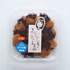 【国産かつお節 使用】かつお梅【家庭用紀州南高梅200g】まいちゃん家の紀州南高梅（つぶれ梅ではありません）不動農園 産直 和歌山県 紀州南高梅 梅干し 完熟梅 ギフト お取り寄せ 福袋 父の日 お中元