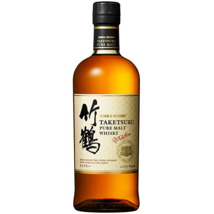 楽天市場】竹鶴 ピュアモルト 700ml 箱なしリニューアル 新ラベル  
