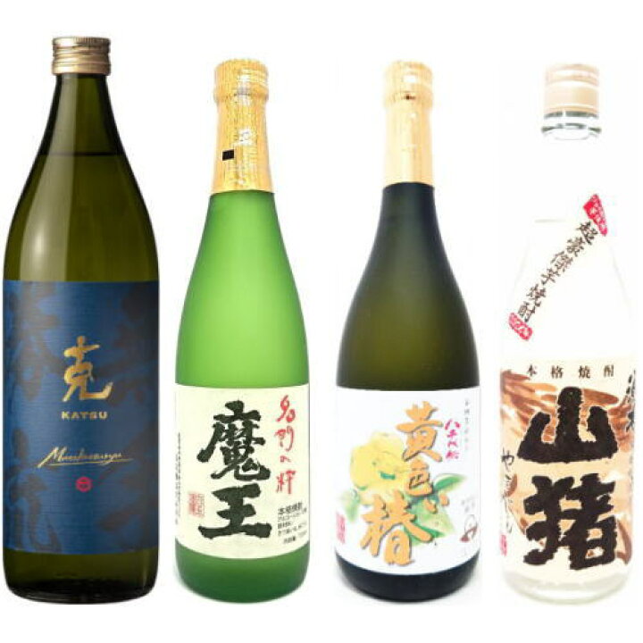 楽天市場】魔王 720ml 克 無手勝流 八千代伝 黄色い椿 山猪 2024年  